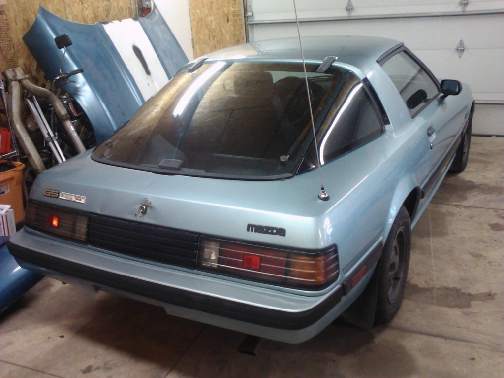 This is a 1985 Mazda GS. The folks at Sports Car Salvage think this is way too nice to part out!