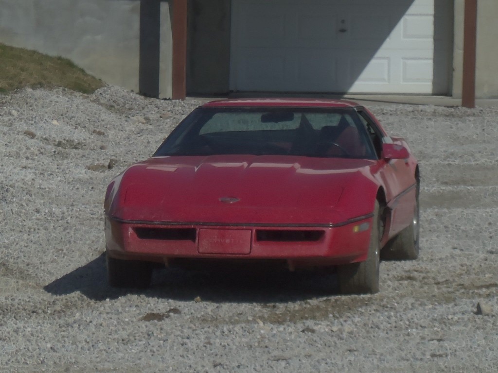 I took the 1984 Corvette out for a spin when it was nice out.