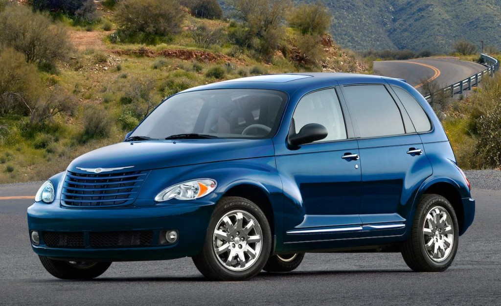 PT Cruiser. Definitely not a sports car.